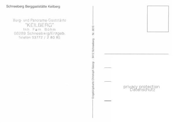 Schneeberg Erzgebirge Berggaststätte Keilberg – Bild 2