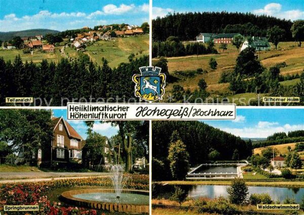 Hohegeiss Harz Gifhorner Heim Waldschwimmbad Springbru
