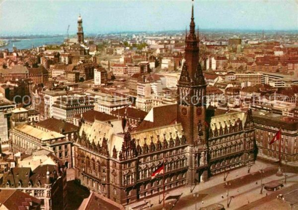 Hamburg Rathaus Innenstadt