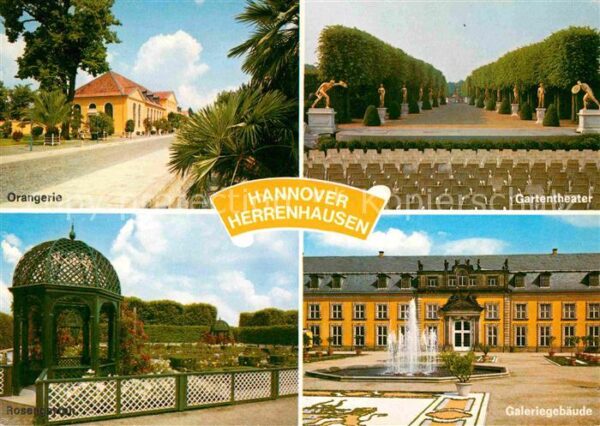 Herrenhausen Hannover Orangerie Gartentheater Galeriegebäude