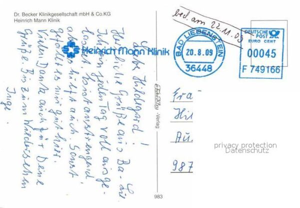 Bad Liebenstein Heinrich Mann Klinik – Bild 2
