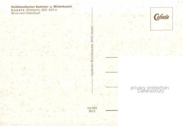 Usseln Blick vom Osterkopf – Bild 2