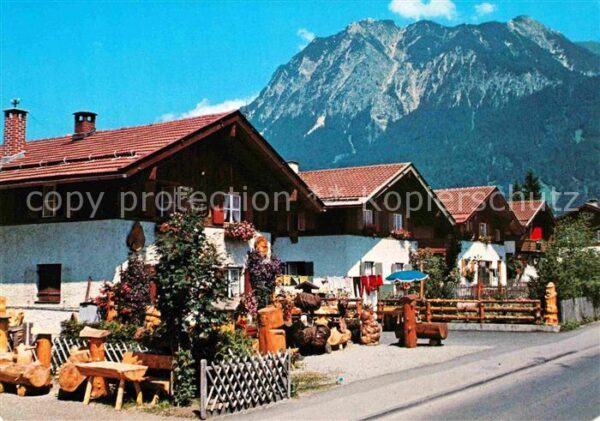 Oberstdorf Brunnenschnitzerei