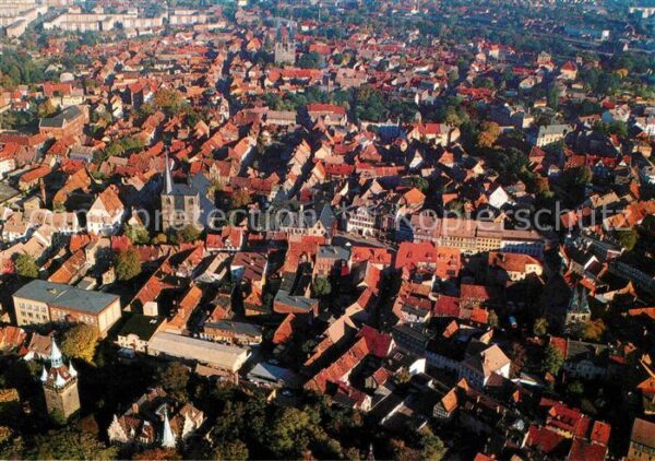 Quedlinburg Fliegeraufnahme