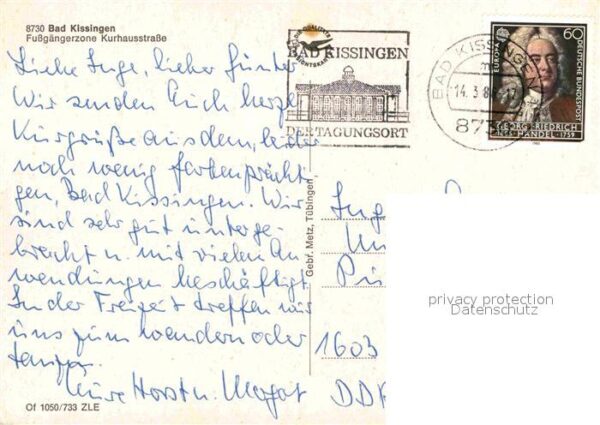 Bad Kissingen Füssgängerzone Kurhausstrasse – Bild 2