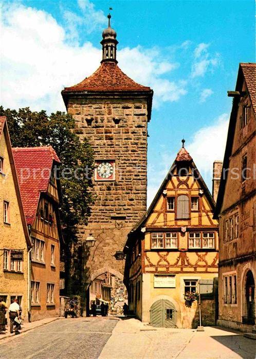 Rothenburg Tauber Siebersturm