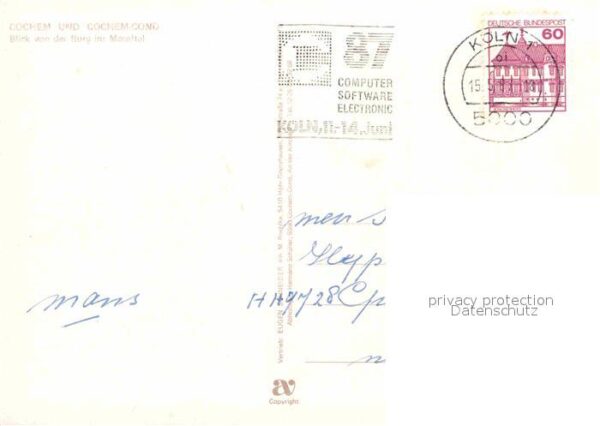 Cochem Mosel Cochem Cond Moseltal – Bild 2