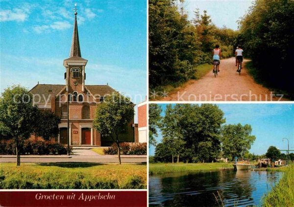 Appelscha Kirche Kanal