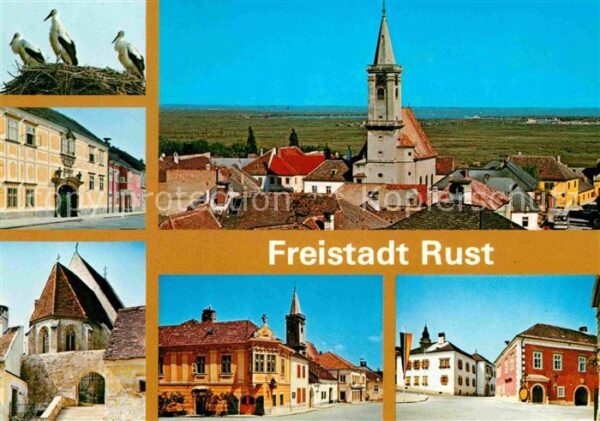 Rust Burgenland Storhennest Hauptstrasse Fischerkirche