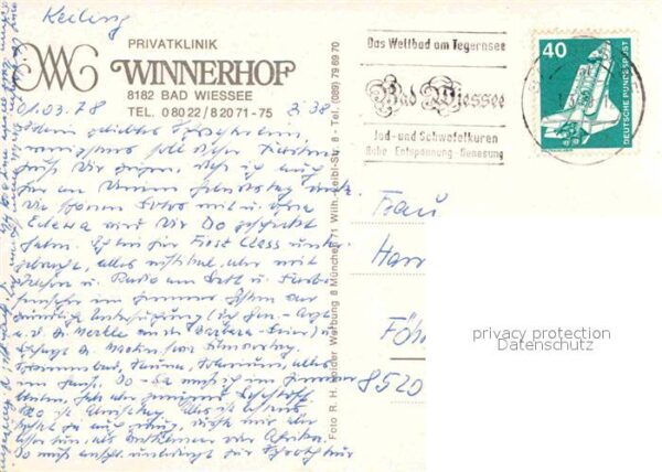 Bad Wiessee Privatklinik Winnerhof – Bild 2