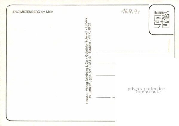Miltenberg Main Fliegeraufnahme – Bild 2