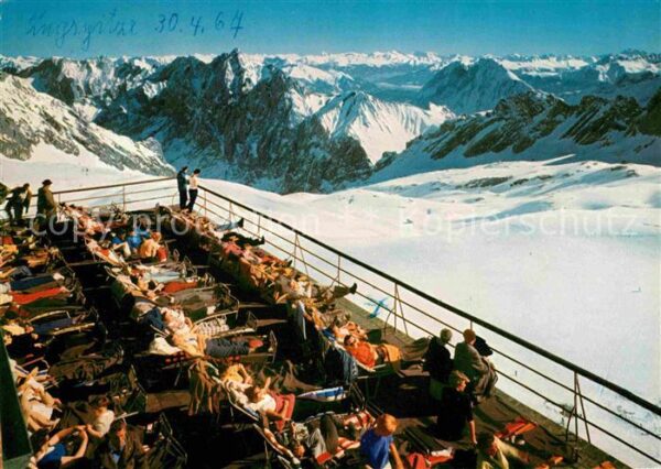 Garmisch-Partenkirchen Hotel Schneefernerhaus Terrasse Bayeris