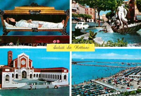 Nettuno Santuario NS delle Grazie e Santa Maria