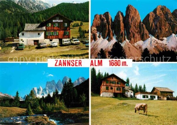 Villnoess Zannser Alm Villnösstal Dolomiten