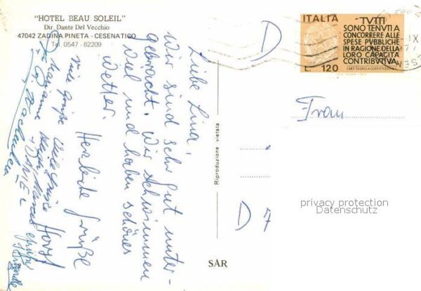 Zadina Cesenatico Hotel Beau Soleil – Bild 2
