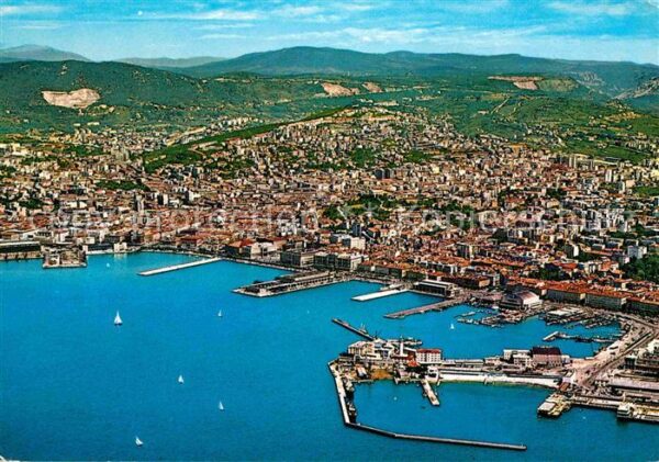 Trieste Panorama aereo