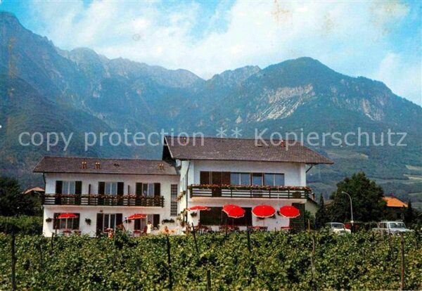 Tramin Weinstrasse  Pension Garni Erika Alpen