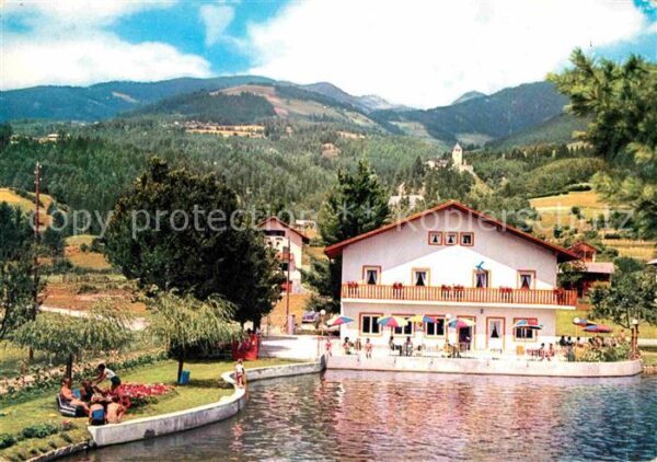 Bozen Suedtirol Lago d_Issengo Val Pusteria Alpenmoorba