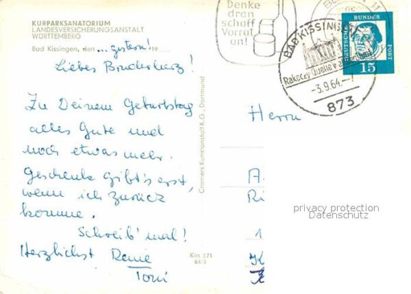 Bad Kissingen Kurparksanatorium – Bild 2