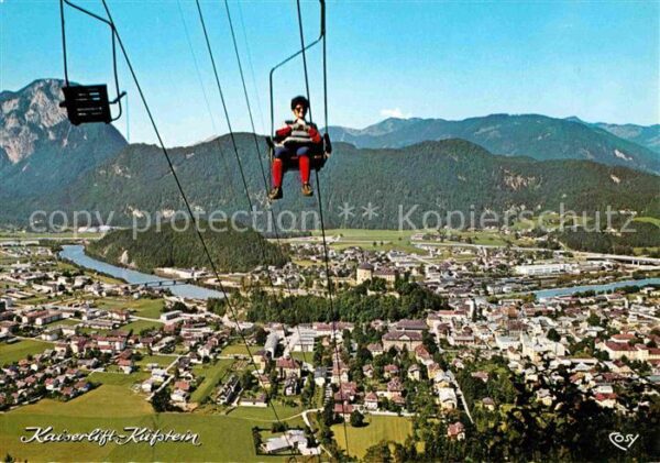 Kufstein Tirol Kaiserlift Blick zum Pendling Brandenbe