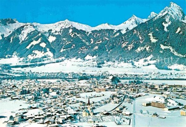 Reutte Tirol Gesamtansicht Wintersportplatz Wetterst
