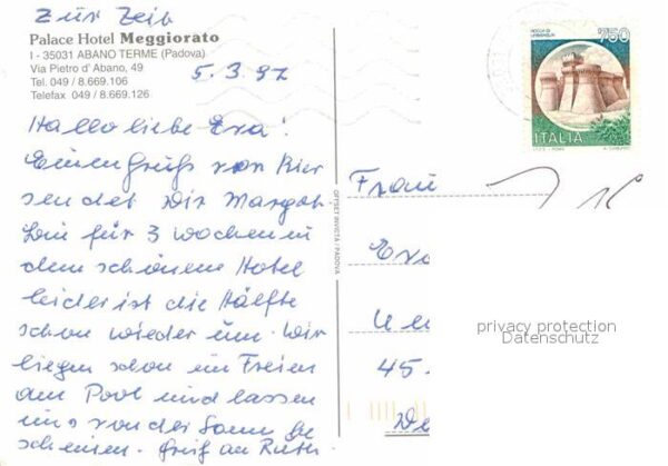 Abano Terme Palace Hotel Meggiorato Swimming Pool H – Bild 2