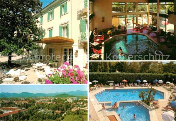 Abano Terme Gesamtansicht Hotel Massaggio Terme Swi