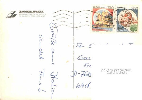 Abano Terme Grand Hotel Magnolia – Bild 2