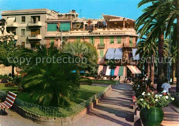 ALASSIO Savona Liguria IT Giardini e Caffe Roma