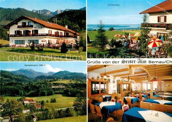 Reit Aschau Chiemgau Berggasthof Seiseralm Chiemsee Kampenwa
