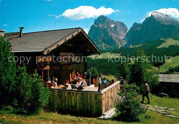 Seiser Alm Dolomiten Skihütte Rauch Dolomiten