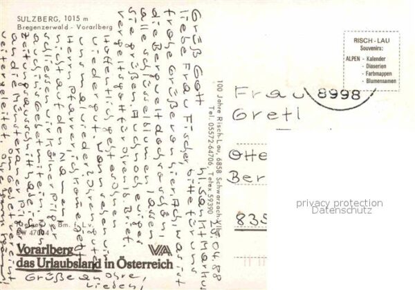 Sulzberg Vorarlberg Panorama Bregenzerwald Alpen Fliegeaufn – Bild 2