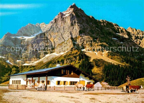 Eng Alm Rasthütte Karwendelgebirge