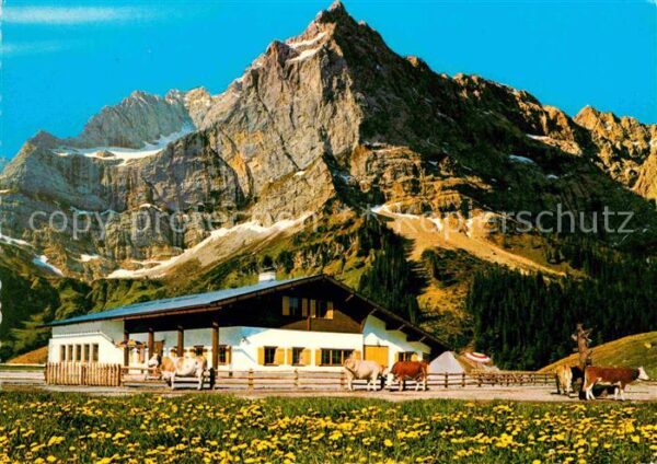 Eng Alm Rasthütte Karwendelgebirge