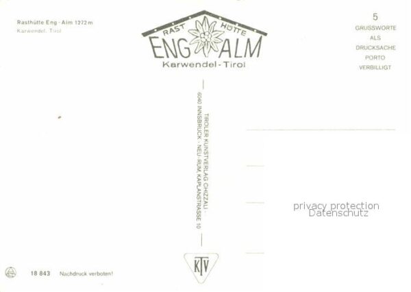 Eng Alm Rasthütte Karwendelgebirge – Bild 2