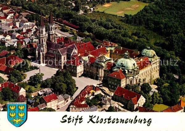 Klosterneuburg Augustiner Chorherrenstift Fliegeraufna