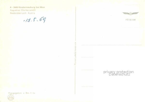 Klosterneuburg Augustiner Chorherrenstift Fliegeraufna – Bild 2
