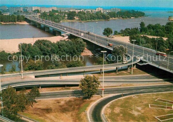 Warszawa Most Lazienkowski Brücke