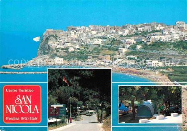Peschici  Centro Turistico San Nicola veduta aere
