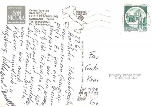 Peschici  Centro Turistico San Nicola veduta aere – Bild 2