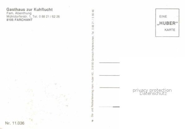 Farchant Gasthaus zur Kuhflucht Trachten Huber K – Bild 2
