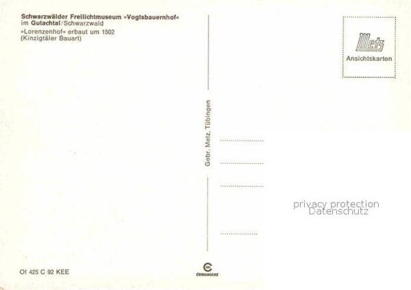 Gutachtal Schwarzwälder Freilichtmuseum Vogtsbaue – Bild 2