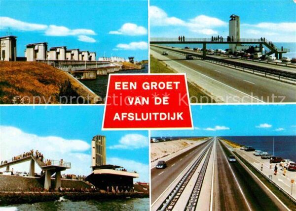 Den Oever Hollands Kroon Afsluitdijk Monument Sperrdamm Holland