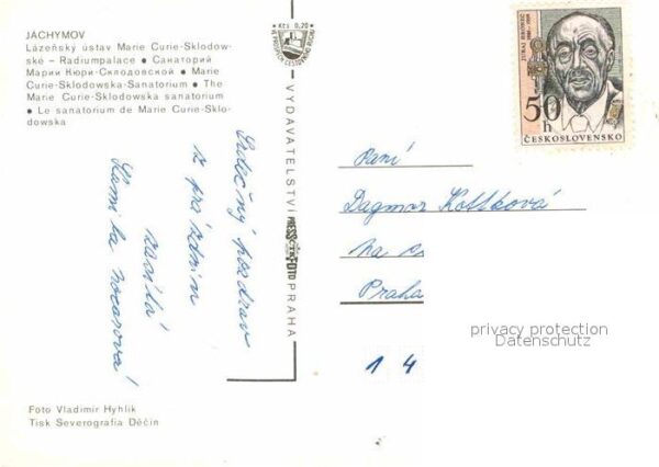 Jachymov Lazensky ustav Marie Curie Sklodowske R – Bild 2