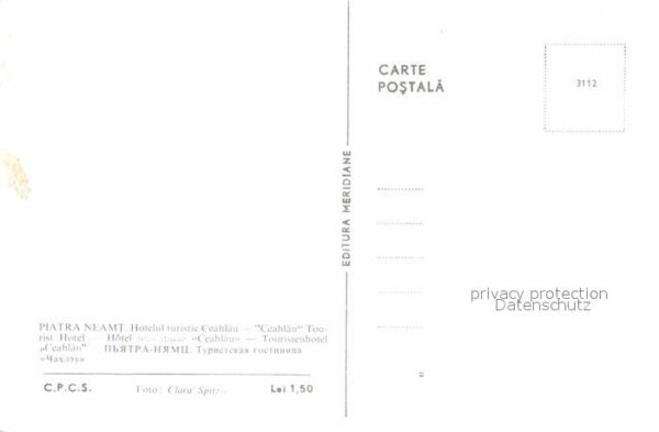 Piatra-Neamt Hotelul turistic Ceahlau Hotel – Bild 2