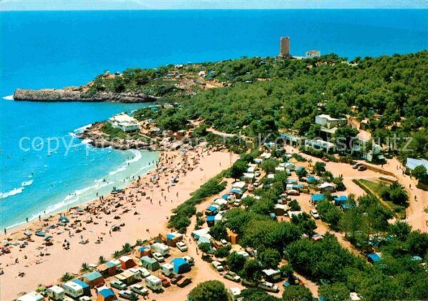 Tarragona Camping Torre de la Mora vista aerea