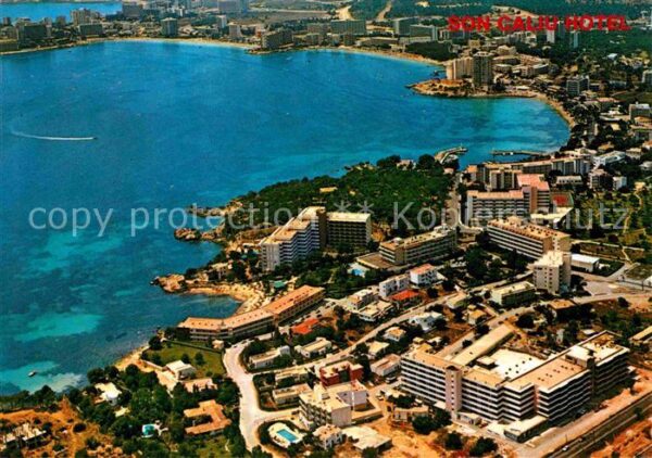 Palma Nova Mallorca Son Caliu Hotel Fliegeraufnahme