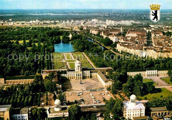 Charlottenburg Schloss Fliegeraufnahme