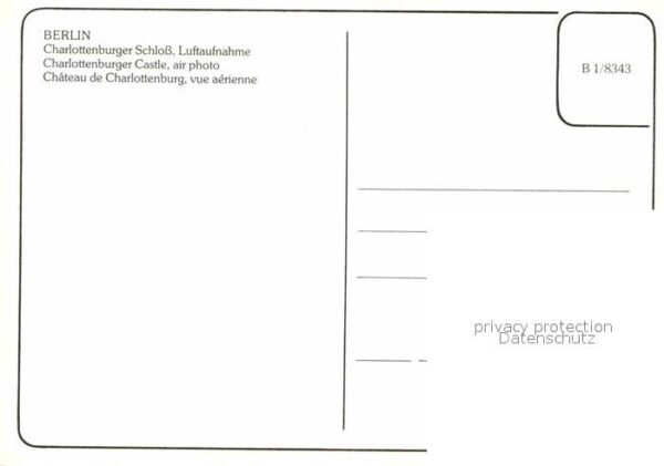Charlottenburg Schloss Fliegeraufnahme – Bild 2