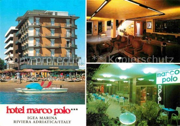 Igea Marina Hotel Marco Polo Restaurant Bar